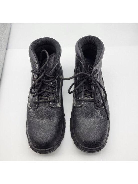 Skechers Mens 77143 Burgin Tarlac Steel Toe Industrial Leather Work Boot Sz 10 main image 13